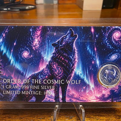 Hayleybug Mint 1g - Order Of The Cosmic Wolf - Lim