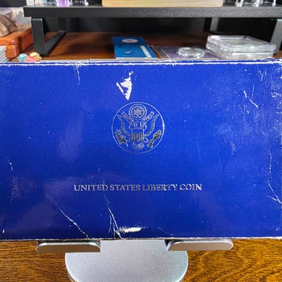 Commemerative Ellis Island with Box & COA - additional view