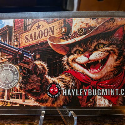 Hayleybug 1g - Billy The Kitten - Limited Mintage  - additional view