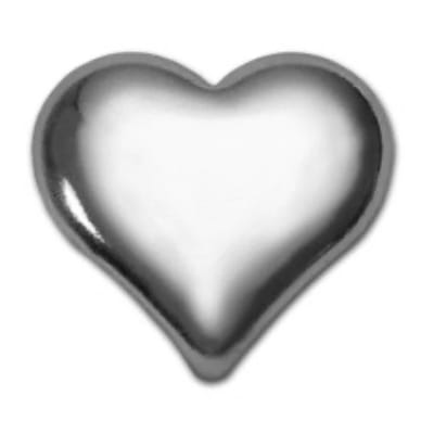 Rare Geiger Edelmetalle 1 oz Fine Silver Heart  - additional view