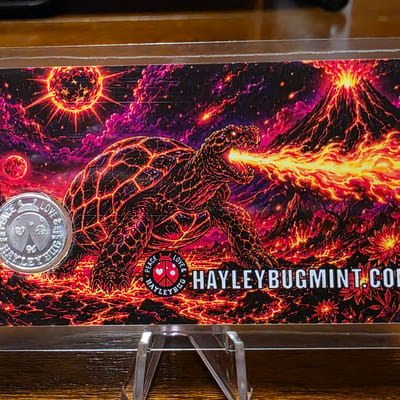 Hayleybug 1g - ShellFire Titan - 125 Mintage - additional view