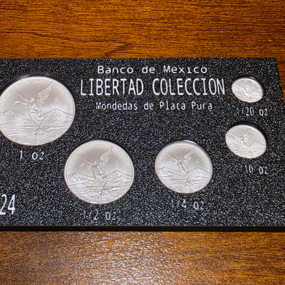 2024 Mexico Silver 5-Coin Libertad Set