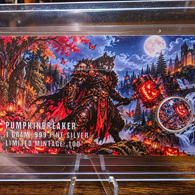 Hayleybug 1g - PumpkinBreaker - 100 Mintage
