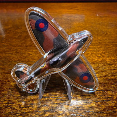 Supermarine Spitfire - 1 Oz 0.999 Fine Copper