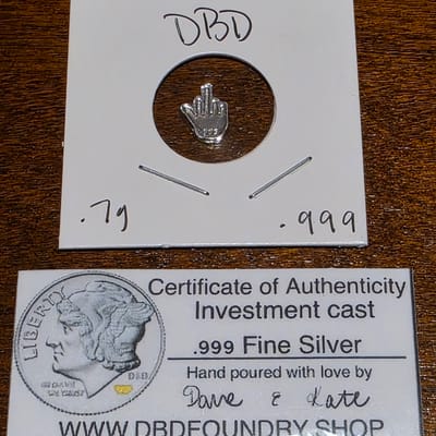 Middle Finger (Dimebag Dave) - Hand Poured .7g