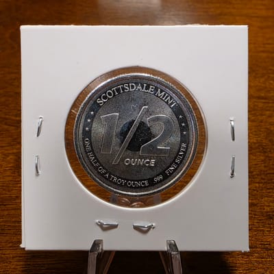 Scottsdale Mint 1/2 Oz Silver Round - additional view