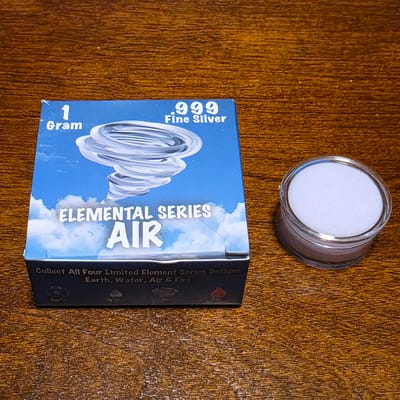 1g Elemental Series - Silver, Color & Gold Chase