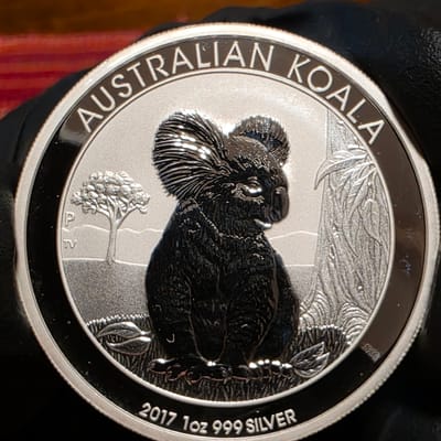 2017 Australian Perth Mint Koala 1oz Silver