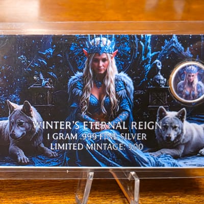 Hayleybug 1g - Winters Eternal Reign - Mintage 500
