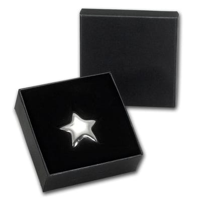 Rare Geiger Edelmetalle 1 oz Fine Silver Star