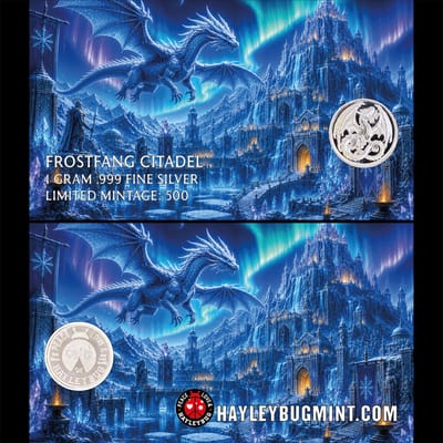Hayleybug Mint 1g - FrostFang Citadel - 500 Mintage