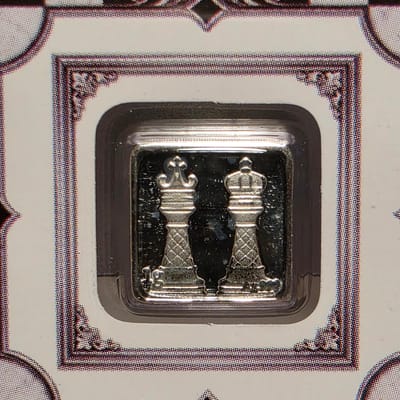  Chess Pieces Design in Assay - 1 g Silver Limited - additional view