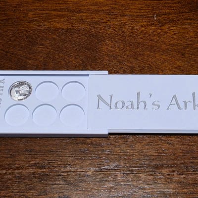 2026 1/10 oz Armenia Noah’s Ark (Geiger) Silver