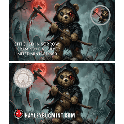 Hayleybug Mint 1g - Stitched In Sorrow - 500 Mintage