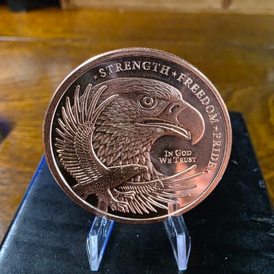 Copper GSM Double Eagle .999 Fine Round