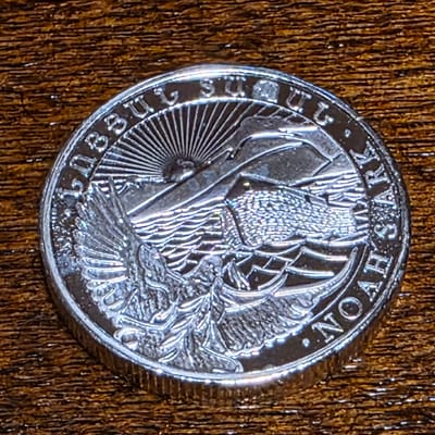 2022 Armenia Noahs Ark 100 DRAM (1/4 oz) Silver