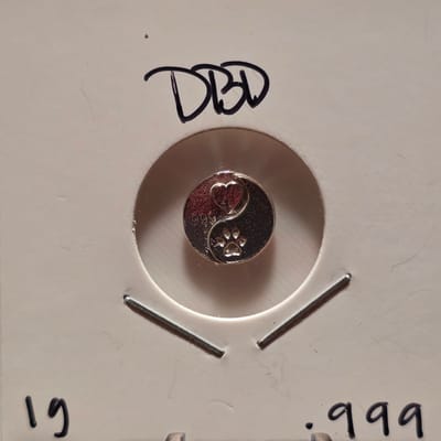 DMB Micro - Yin & Yang - Heart & Paw 1g