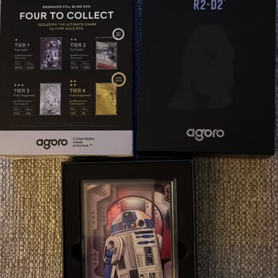 2026 Agoro Star Wars R2-D2 5g Silver Foil Tier 1 - additional view