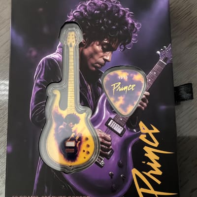 Prince 2026 Commemorative Guitar & Pick Set