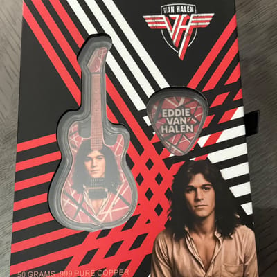 Eddie Van Halen Guitar and Guitar Pick Collection