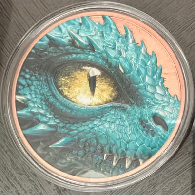 2026 Dragon Flight 5 oz .999 Fine Copper Round - additional view