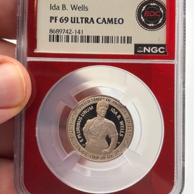 2025-S Clad Ida B Wells $.25 NGC PF69 UC - additional view