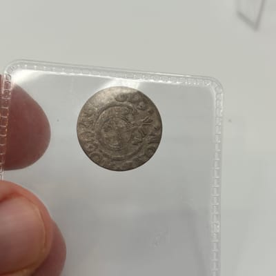 Silver “3 Polker” 1/24 Thaler Historic Polish Coin - additional view