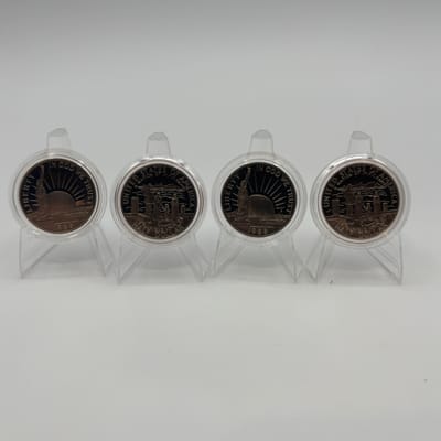 4 1986-S Clad Commemorative Unc Liberty Half $