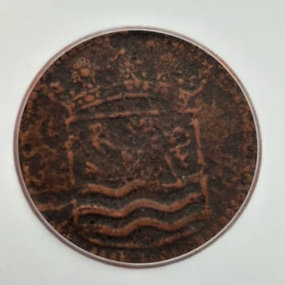1745 N.E. Indies VOC “New York Penny ICG-Gen - additional view
