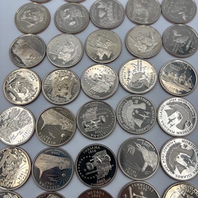 Full roll of 40 Proof San Francisco State Quarters - additional view