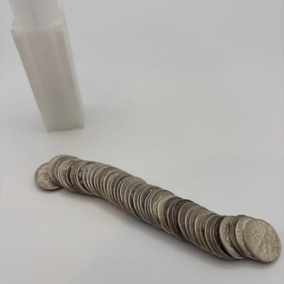Full Roll (50) $5FV 90% Silver Dimes Under Spot