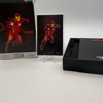 2026 Agoro Marvel Iron Man 1/2oz Silver .999