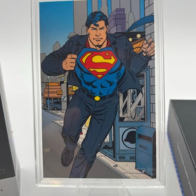 5g .999 Silver Agoro Superman DC Blind Box Opened - additional view