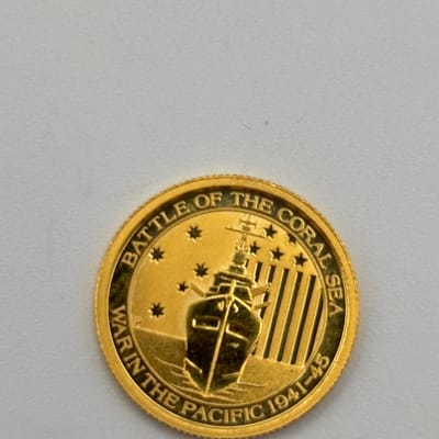 2015 Australia Coral Sea 1/10oz .9999 Gold Coin