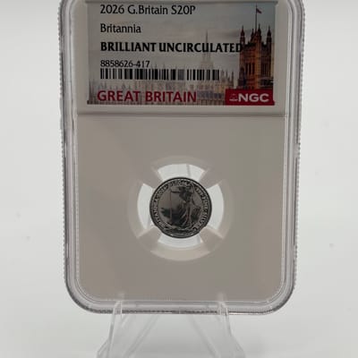 2026 G. Britain 1/10oz Silver Britannia NGC BU