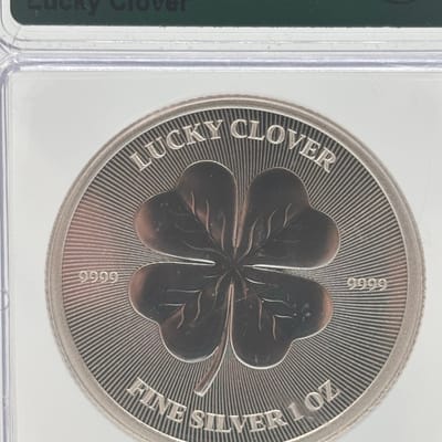 2023 NIUE Lucky Clover 1oz .9999 Silver ICG MS70 - additional view