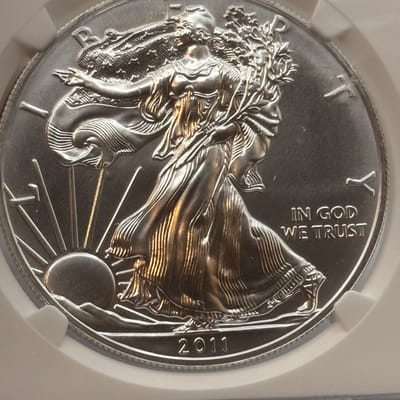 2011-S American Silver Eagle NGC MS 69 - additional view