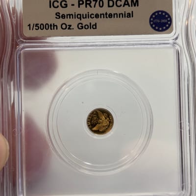 2026 SemiQ Celebrate 1/500oz .9999 Gold coin