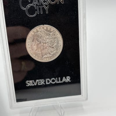 1882-CC Morgan Dollar GSA Hoard W/Box+COA - additional view