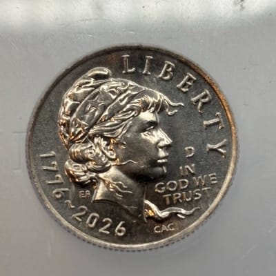 1776-2026-D Semiquincentennial Dime ICG MS 68 - additional view