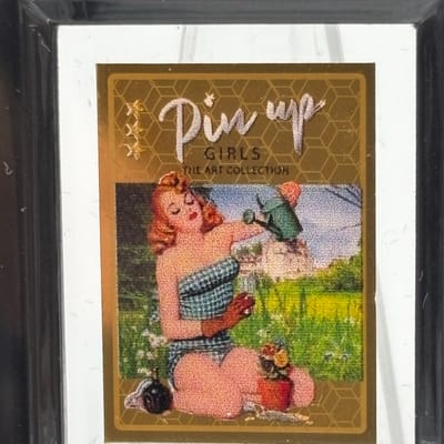 1/500oz .999 Gold Anne Pinup Girl in Cap and Box - additional view