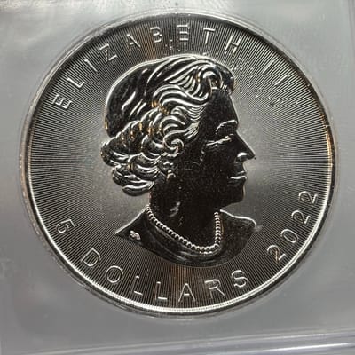 2022 Canada 1oz .9999 Silver w/Maple Privy ICG 69+ - additional view