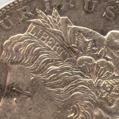 1921-D Morgan Silver Dollar 90% Silver Circulated - additional view