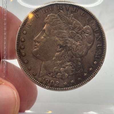 1902 Morgan Silver Dollar 90% Silver Circulated