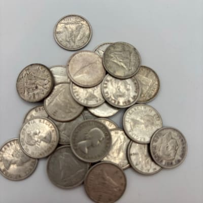 <Spot Pr1968 Canadian Dime 80% Silver Random Year