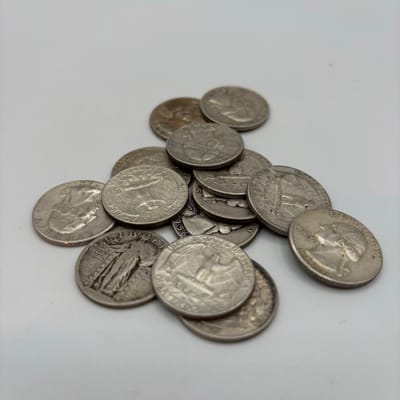 <Spot Pre 1965 Quarter 90% Silver Random Year - additional view