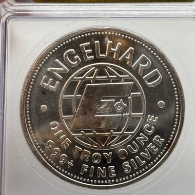 1st Year Engelhard 1oz Ag .999 ICG MS69 - additional view
