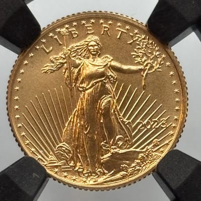 2023 G$5 American Gold Eagle 1/10 oz Gold NGC MS69