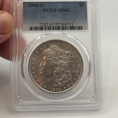 1904-O Morgan Silver Dollar PCGS MS 62