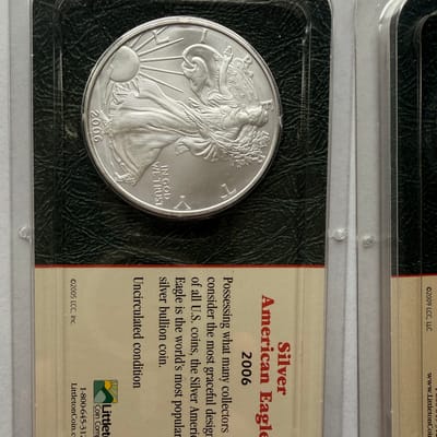Silver American Eagle Sealed Uncirculated .999 